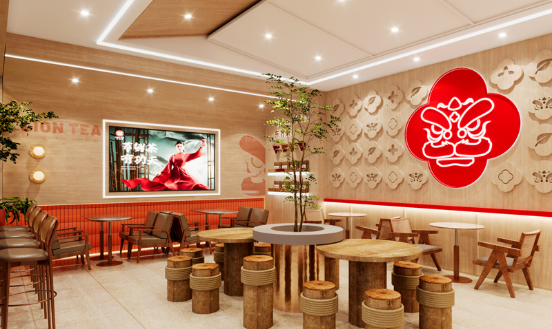 优狐国际 门店图集茶狮傅招商