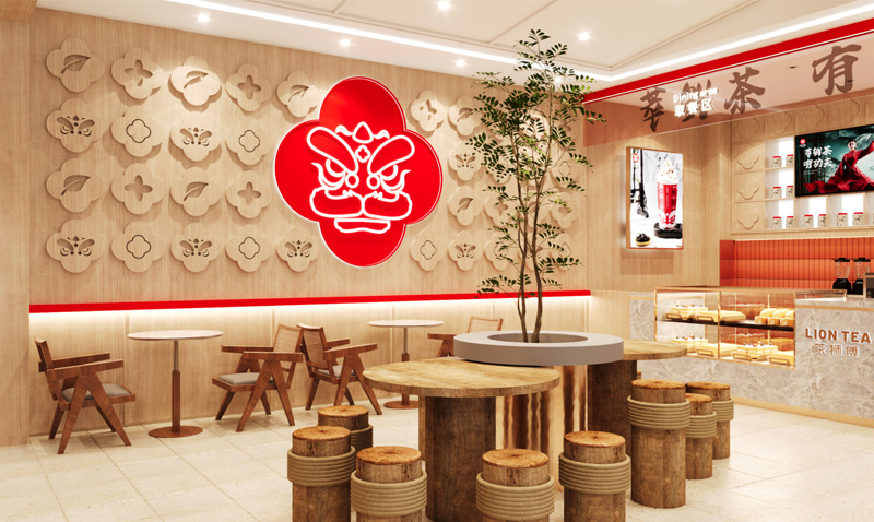 优狐国际 门店图集茶狮傅招商