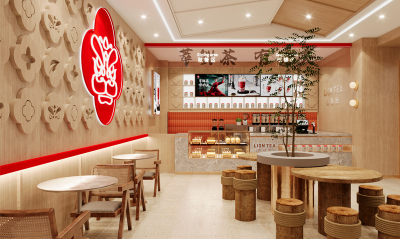 优狐国际 门店图集茶狮傅招商